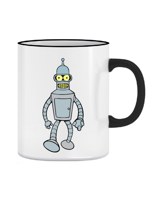 Puodelis Futurama Bender Puodelis Futurama Bender